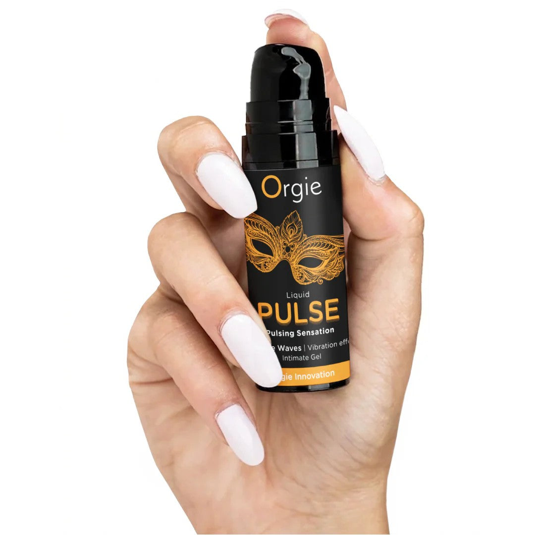 ORGIE | Pulso de Placer – Liquid Pulse Gel Estimulante Unisex (Caramelo Helado, 15 ml)