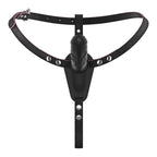 CRUSHIOUS | Labionda – Arnés Doble con Mando a Distancia – Negro