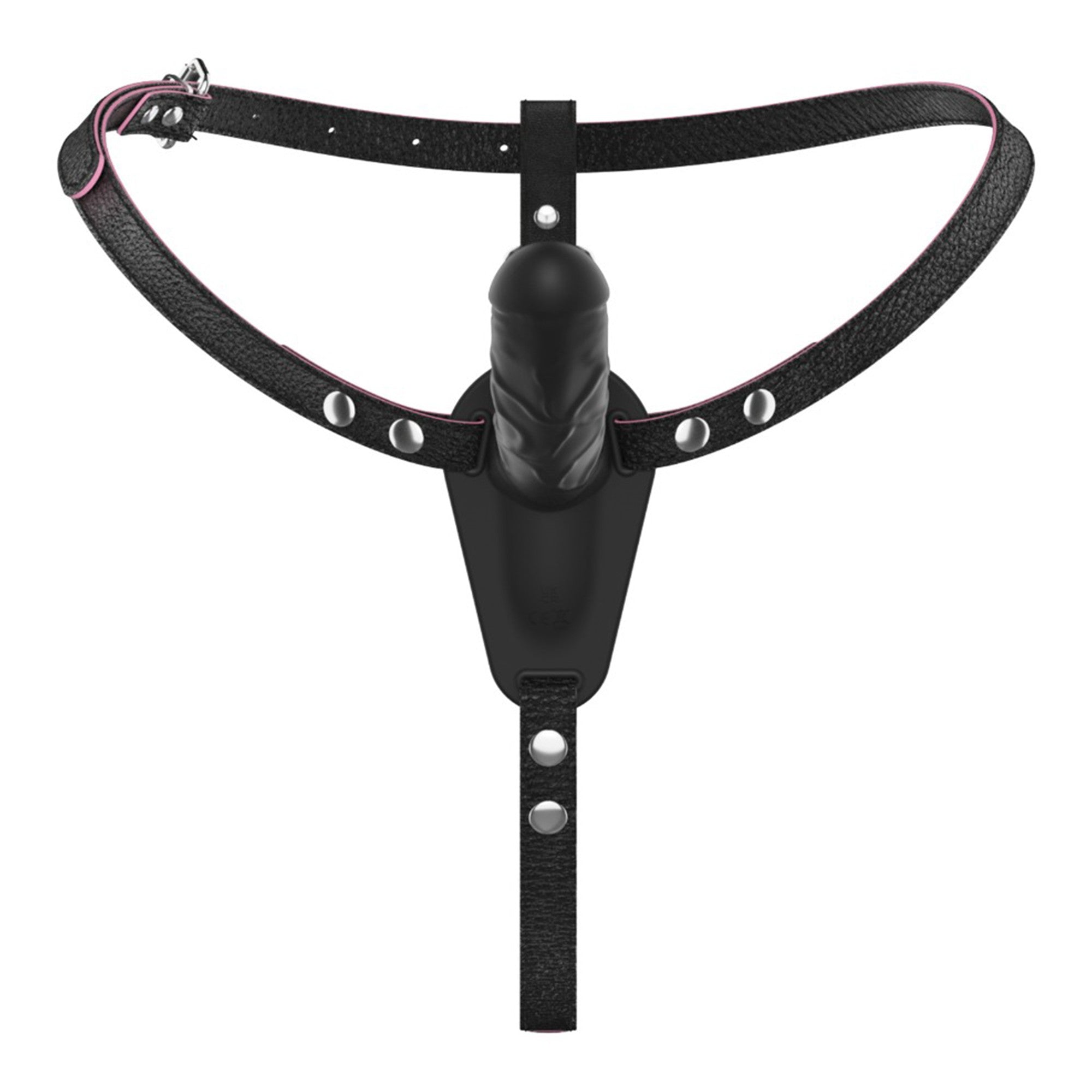CRUSHIOUS | Labionda – Arnés Doble con Mando a Distancia – Negro