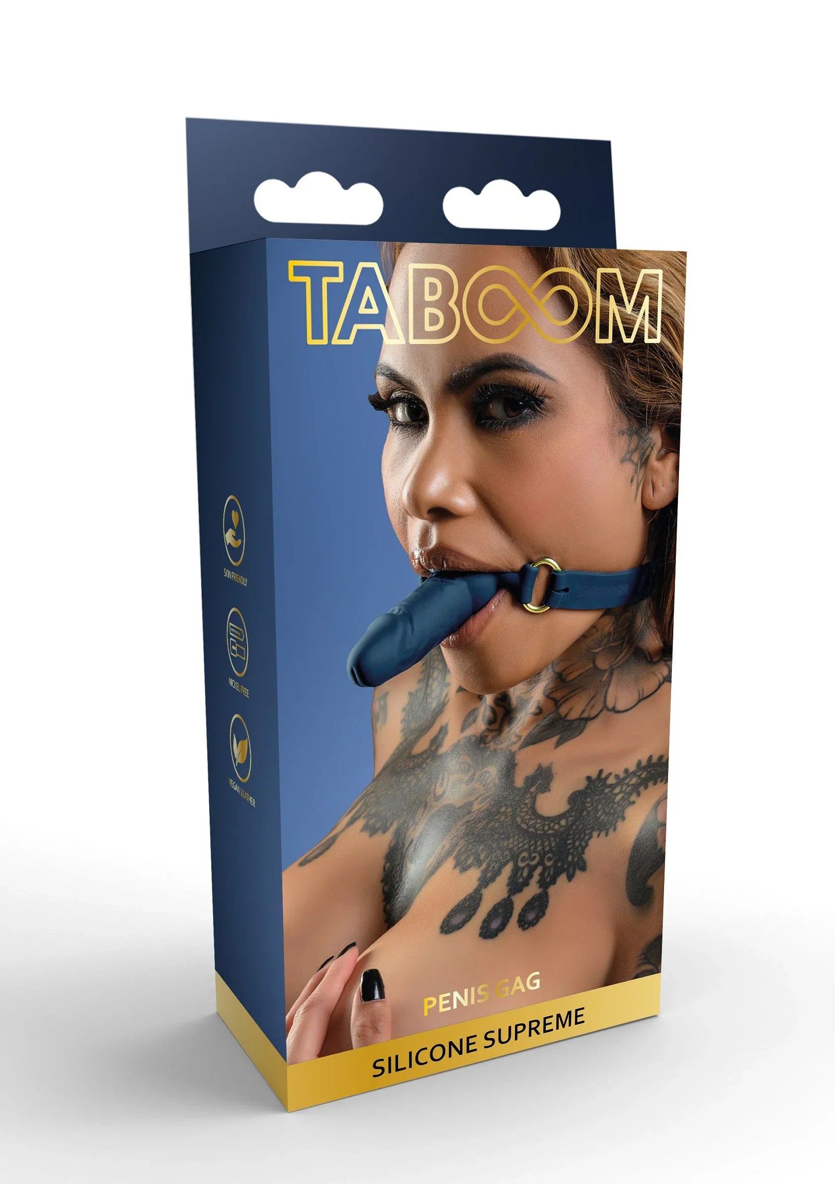 Taboom | Silicone Supreme – Mordaza de silicona con forma de pene