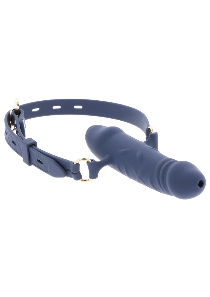 TABOOM | Silicone Supreme – Mordaza Pene de Silicona Transpirable con Correa Ajustable