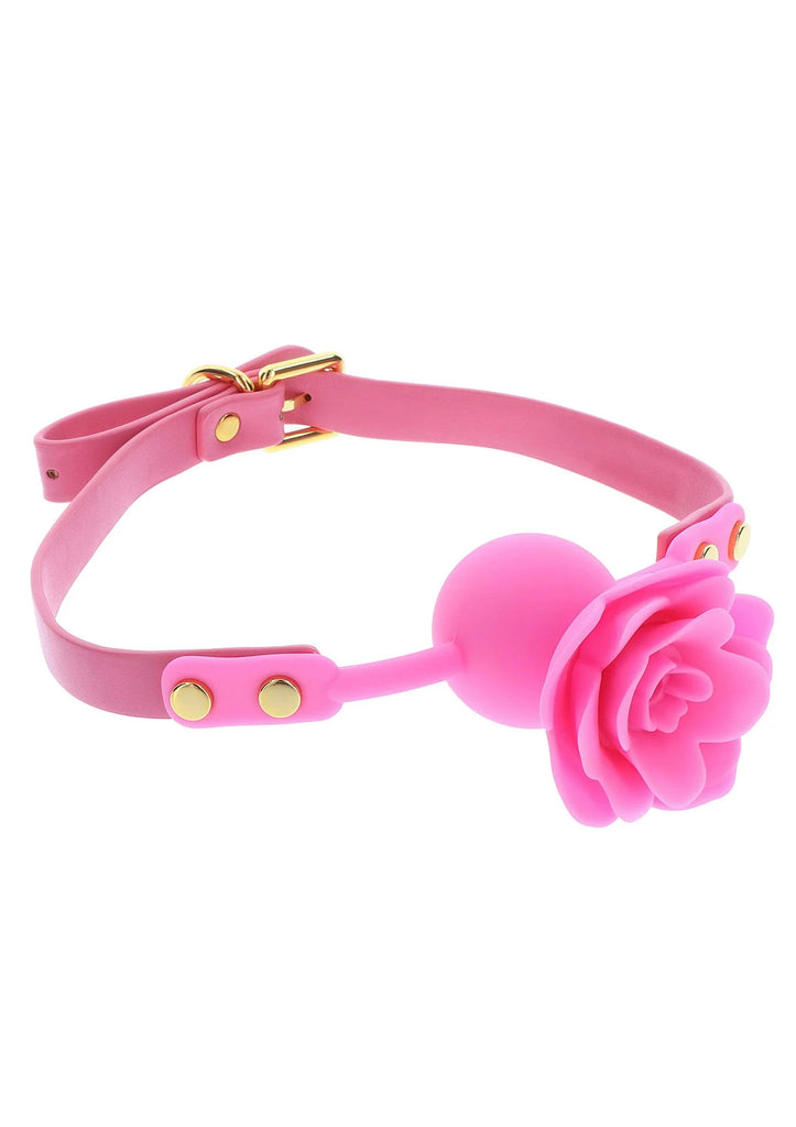 TABOOM | Malibu Rose Ball Gag – Mordaza BDSM de Silicona en Forma de Rosa