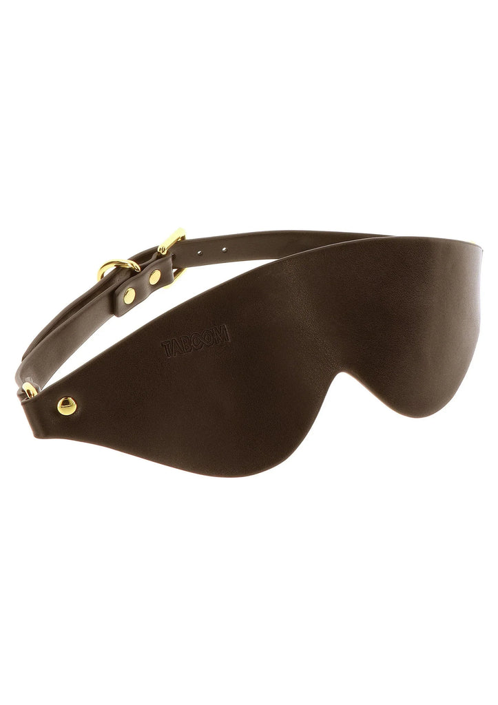 TABOOM | Vogue Blindfold – Antifaz de Cuero Vegano para Juego Sensorial
