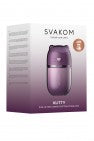SVAKOM | Klitty – Estimulador de Clítoris con Lengua y Succión – Compatible con App, Carga Magnética