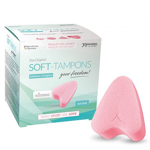 Soft-Tampons | Tampones menstruales discretos y cómodos: mini y normales (3, 10 o 50 unidades)