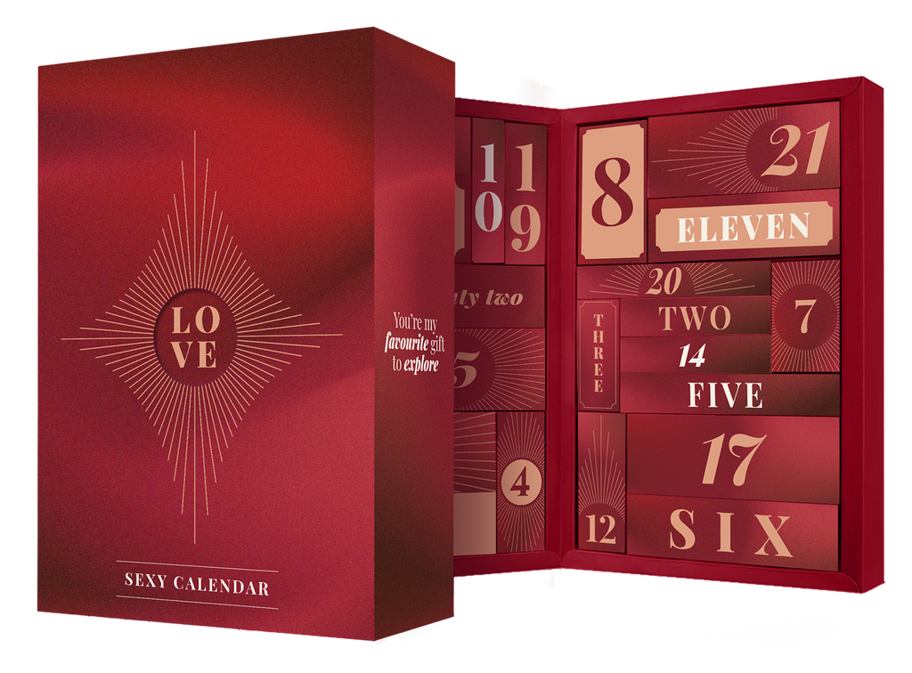 SEXY LOVE ADVENT CALENDAR – 24 Days of Passion, Surprise & Connection