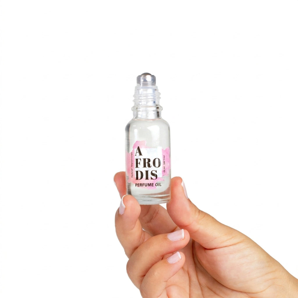 SECRET PLAY | Afrodis Aceite Perfume con Feromonas para Mujeres – Con trufa negra, caramelo dulce y rosa – Roll-On – 20 ml