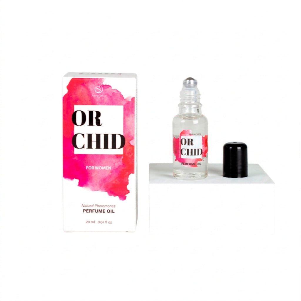 SECRET PLAY | Orchid Pheromone Perfume Oil for Women – With Black Truffle Extract, Orchid & Vanilla – Roll-On – 20 ml
