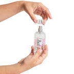 SECRET PLAY | Afrodita Perfume Spray con Feromonas para Mujeres – Con trufa negra, caramelo dulce y rosa – 9,5 ml Travel (Afrodis) / 50 ml