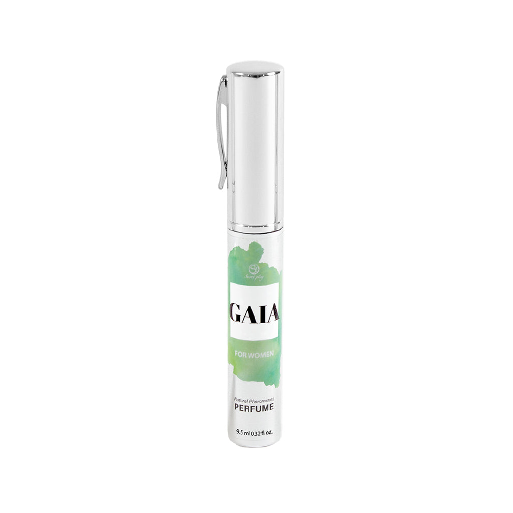 SECRET PLAY | Gaia Pheromone Spray Perfume for Women – With Black Truffle Extract, Passion Fruit, Strawberry, Jasmine & Lily of the Valley – 9.5 ml Travel / 50 ml