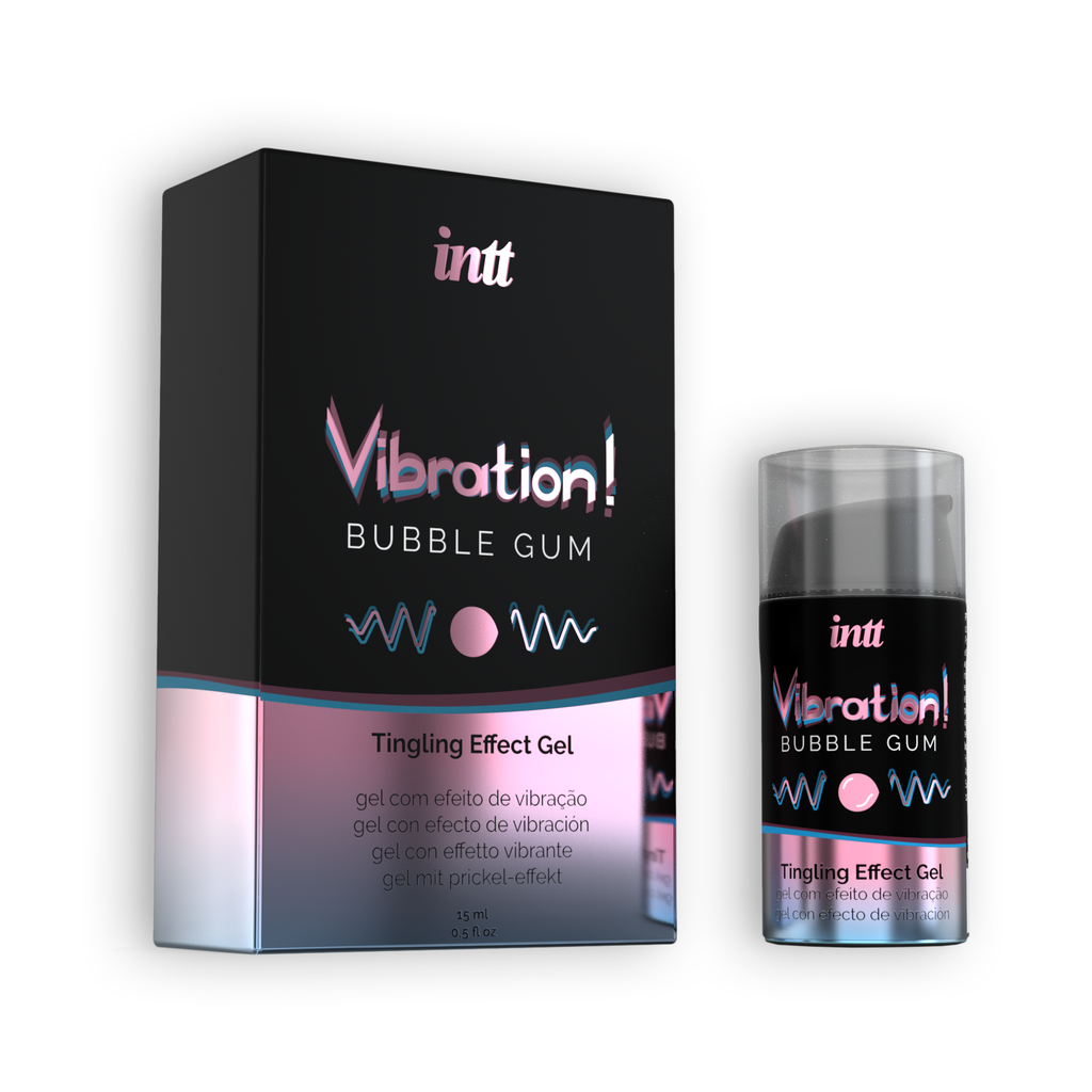 INTT | Geles Vibradores Líquidos y Vibratorios – 15 ml (Varios Sabores)