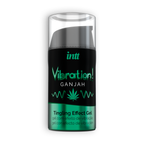 INTT Gel Vibrador Ganjah – Inspirado en Cannabis – 15 ml