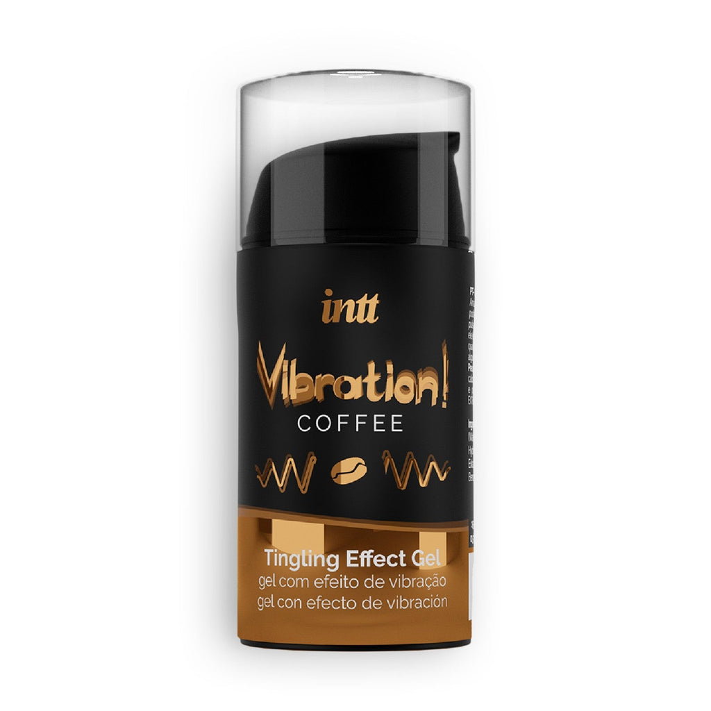 INTT Gel Vibrador Sabor Café – Calor y Vibración – 15 ml