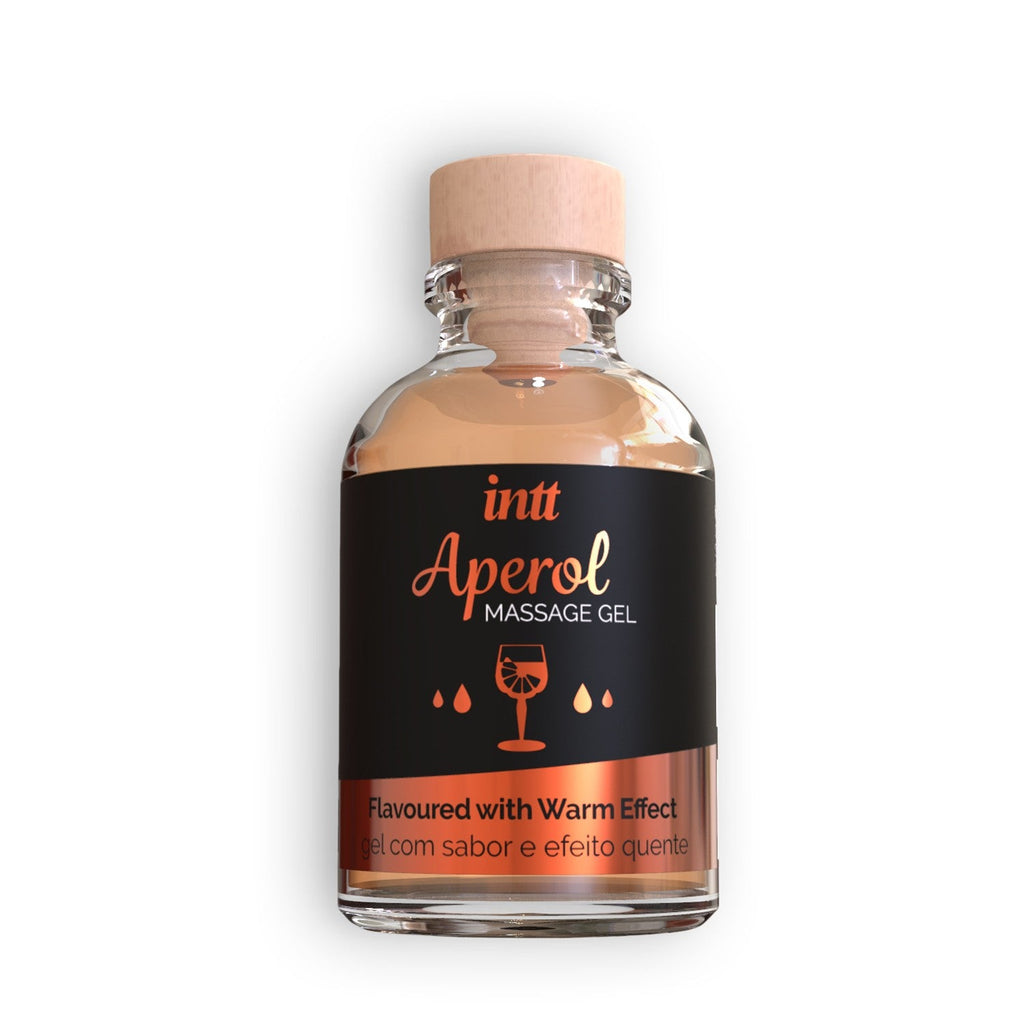 INTT | Gel de Masaje Besable Sabor Aperol – Sin Alcohol – 30 ml