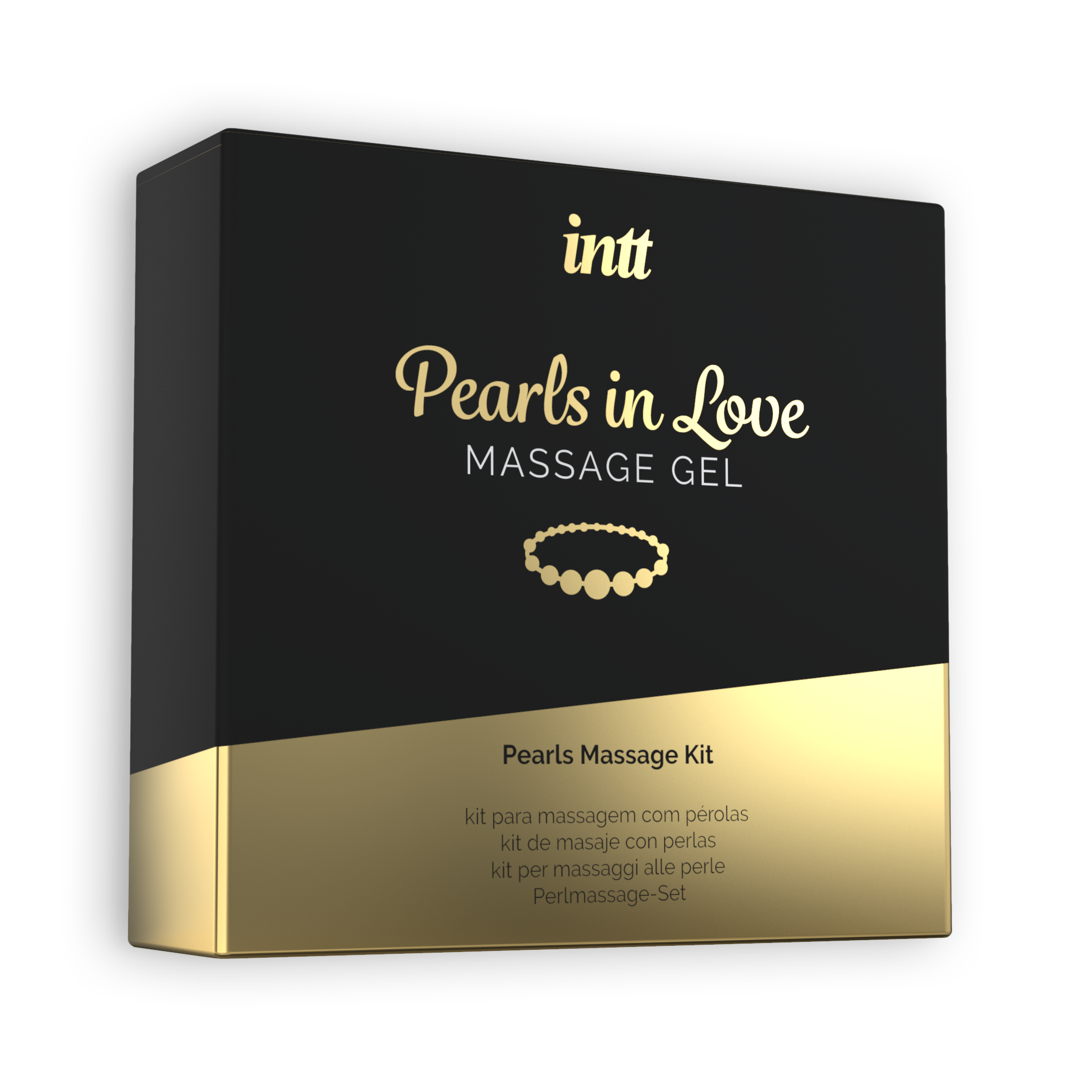 INTT | Gel de masaje Pearls in Love con collar de perlas – 15 ml