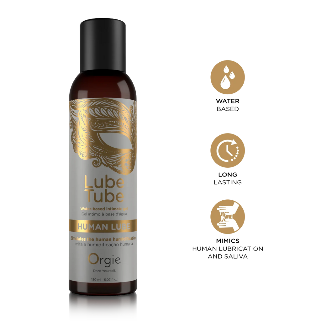 Orgie Lube Tube Human Lube – Gel Íntimo Base Agua Sensación Natural