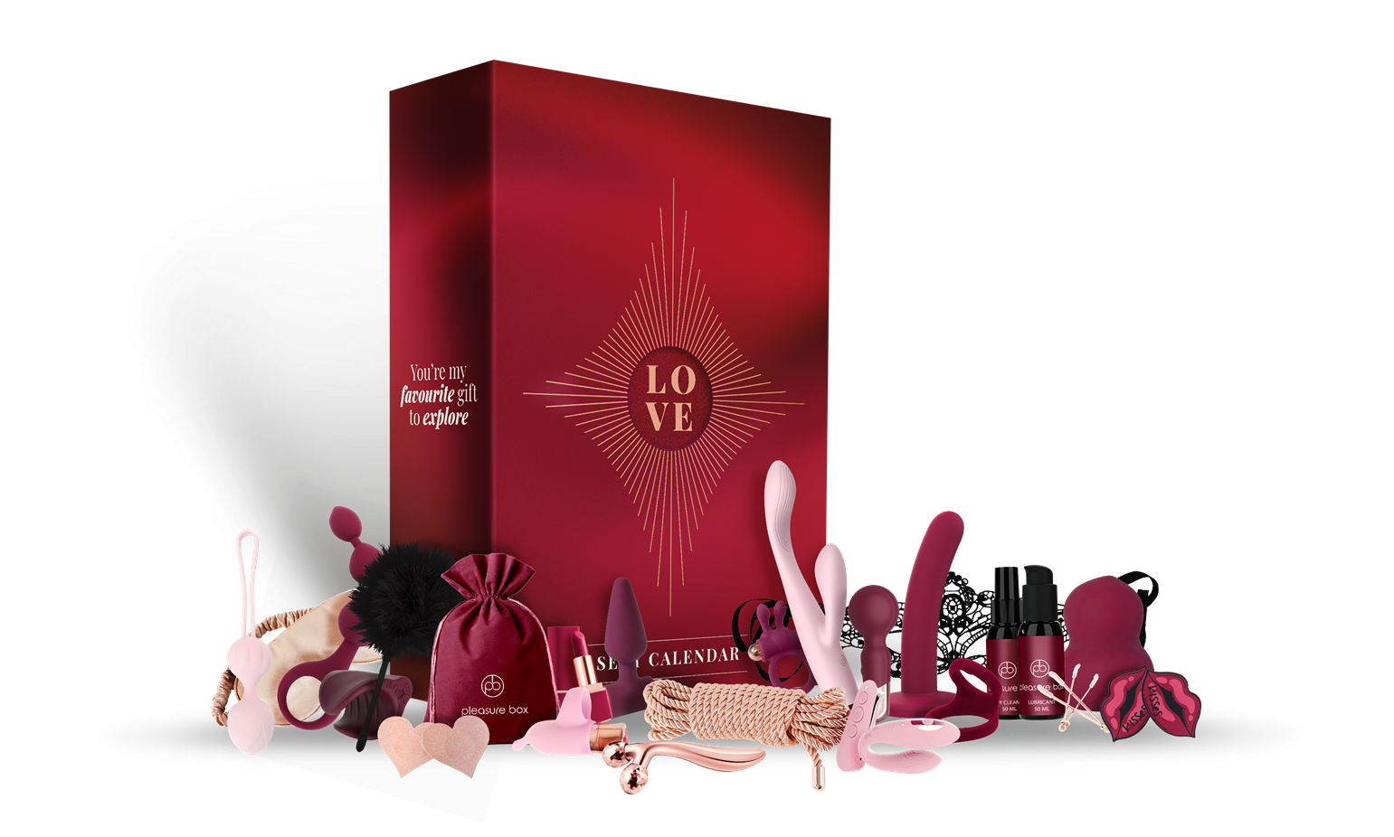 SEXY LOVE ADVENT CALENDAR – 24 Days of Passion, Surprise & Connection