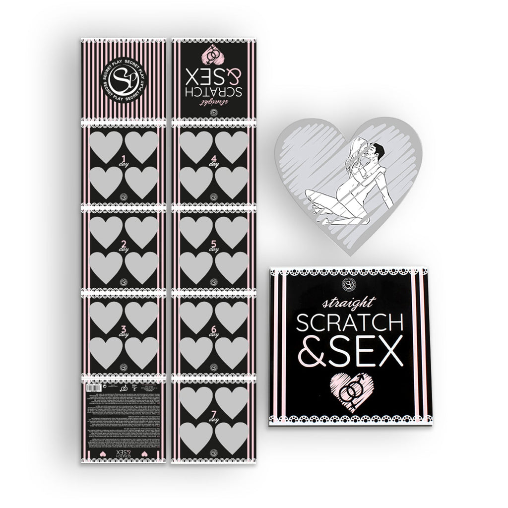 SECRET PLAY | Scratch & Sex – Juego Erótico para Parejas Heterosexuales