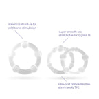 Crushious Triple Cock Ring Set
