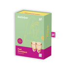 Satisfyer - Feel Confident Menstrual Cups 2 Cups (5 Colours)