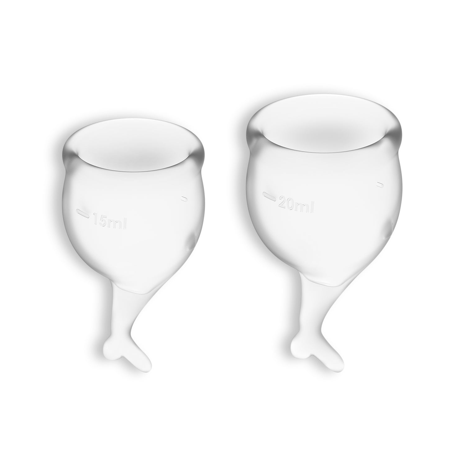 Satisfyer | Set de copa menstrual Feel Secure – 2 copas (7 colores)