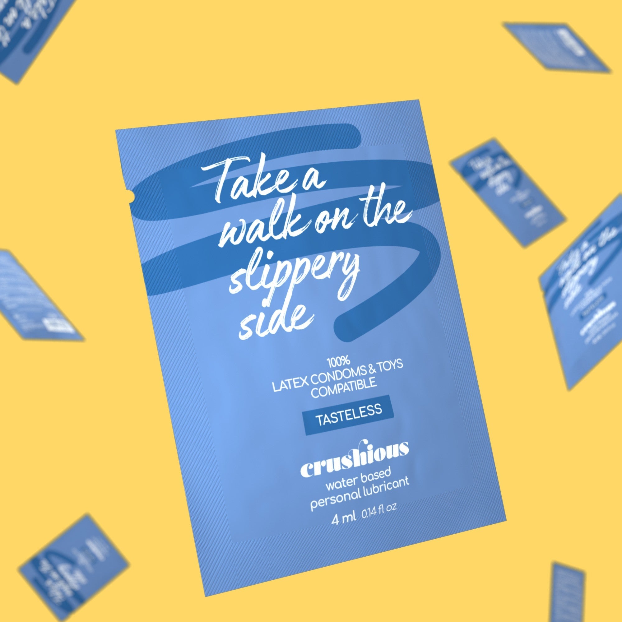 Lubricante a base de agua CRUSHIOUS 4 ML