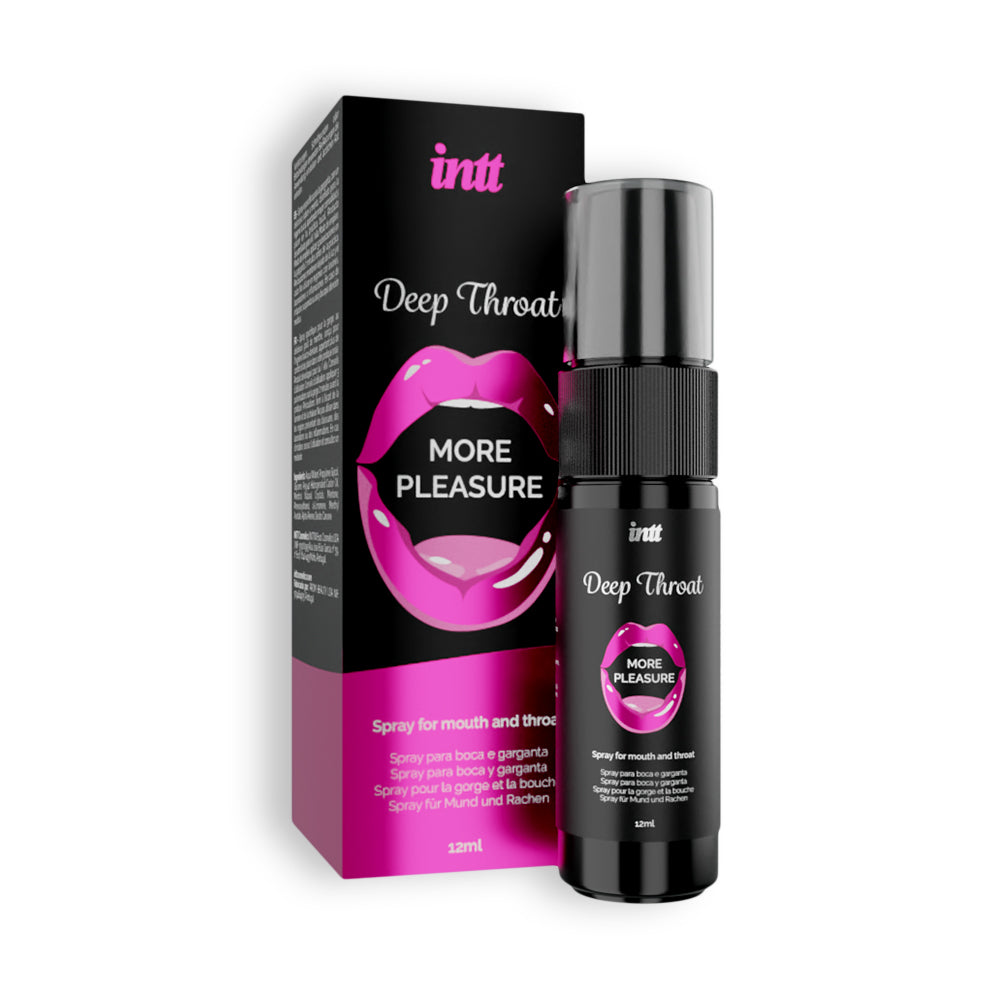 INTT | Espray para sexo oral y garganta profunda – 12 ml (sabor menta)