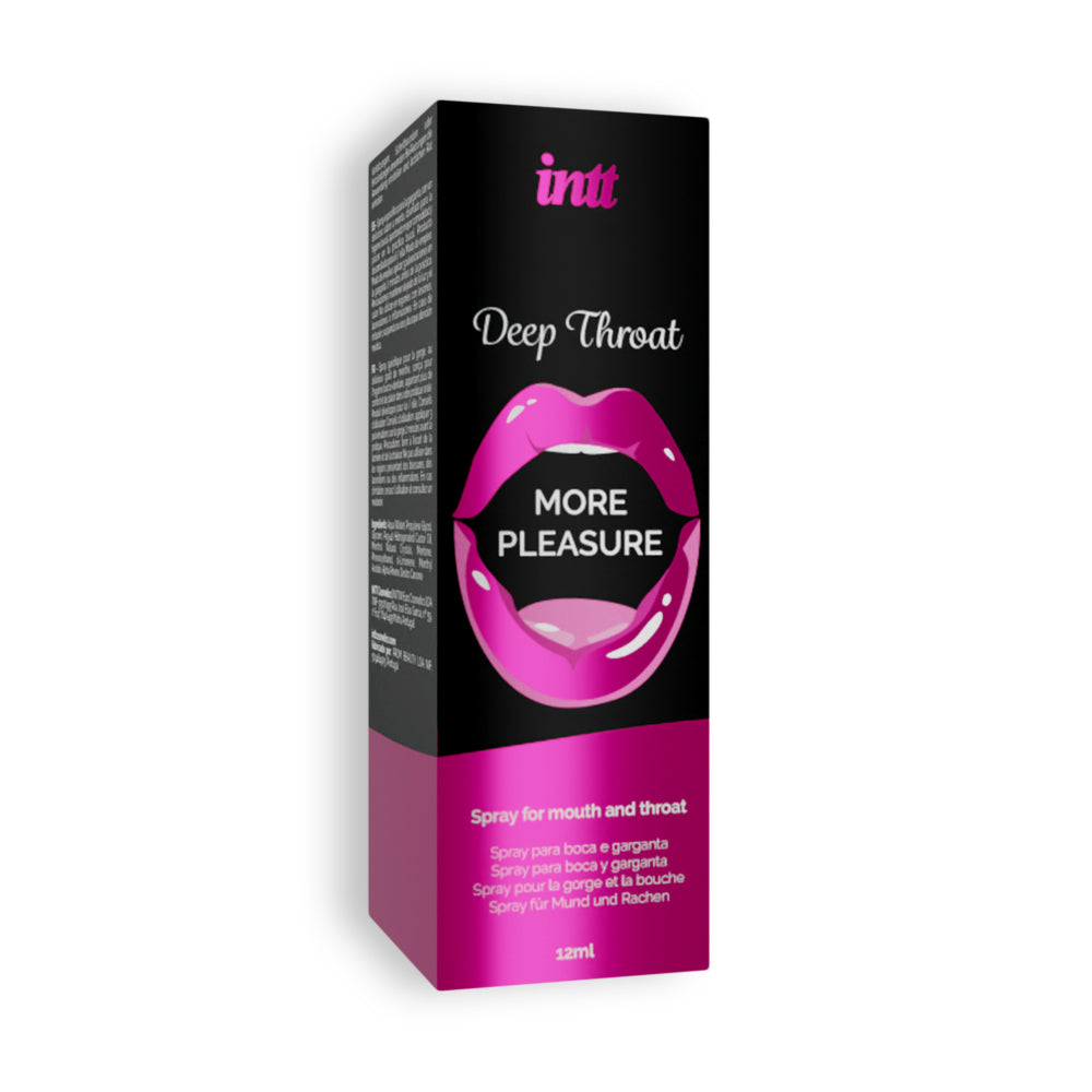 INTT | Espray para sexo oral y garganta profunda – 12 ml (sabor menta)