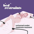 Restricciones de cama BDSM universales Crushious