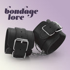 Bondage Love esposas de cuero Crushious