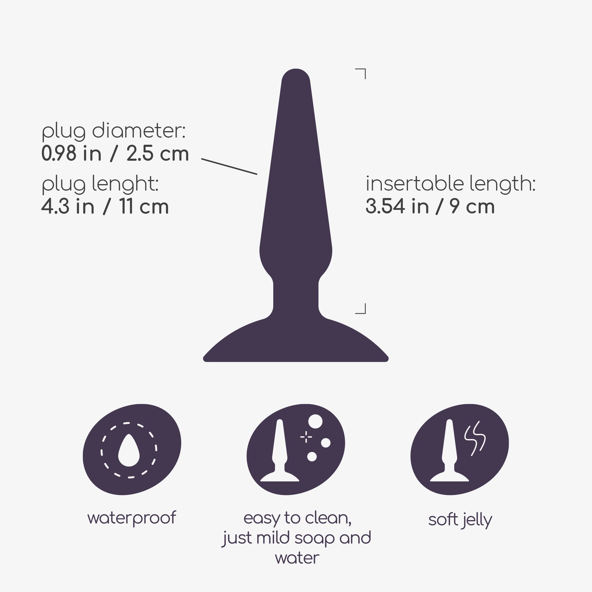 Tapón anal Jolly Plug Crushious