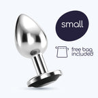 Plug anal Bijou con joya decorativa Crushious