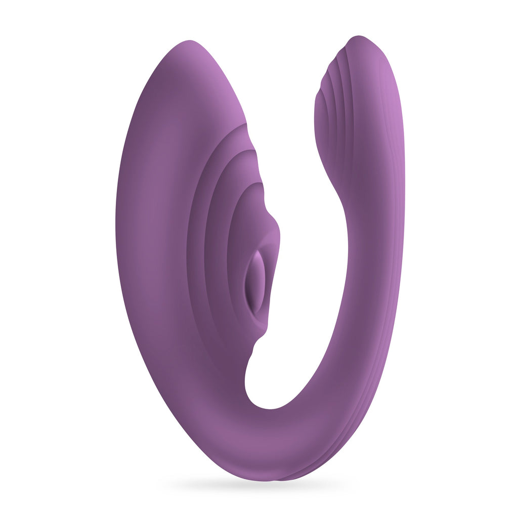 Vibrador control remoto recargable Pleasuriser + lubricante Crushious