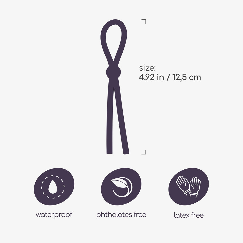 Anillo de silicona ajustable para el pene Billy + lubricante Crushious