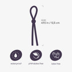 Billy adjustable silicone cock ring + lubricant Crushious