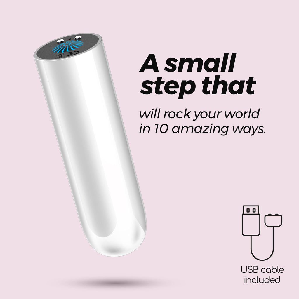 Minivibrador recargable Quackers Crushious