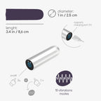 Minivibrador recargable Quackers Crushious