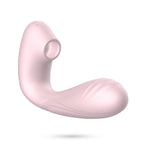 VIBRADOR Y ESTIMULADOR ROSA CON CONTROL REMOTO EN UNO Crushoius Pookie