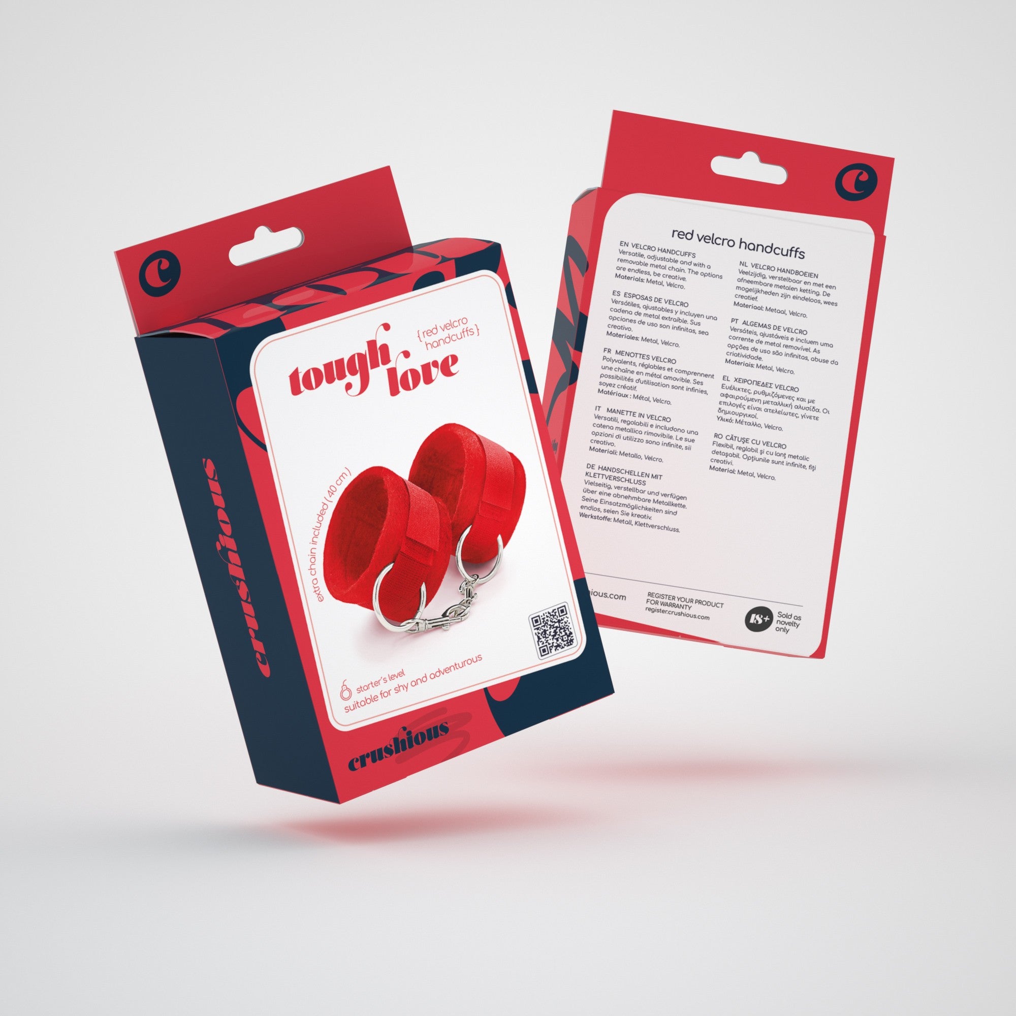 Esposas de terciopelo Tough Love Crushious