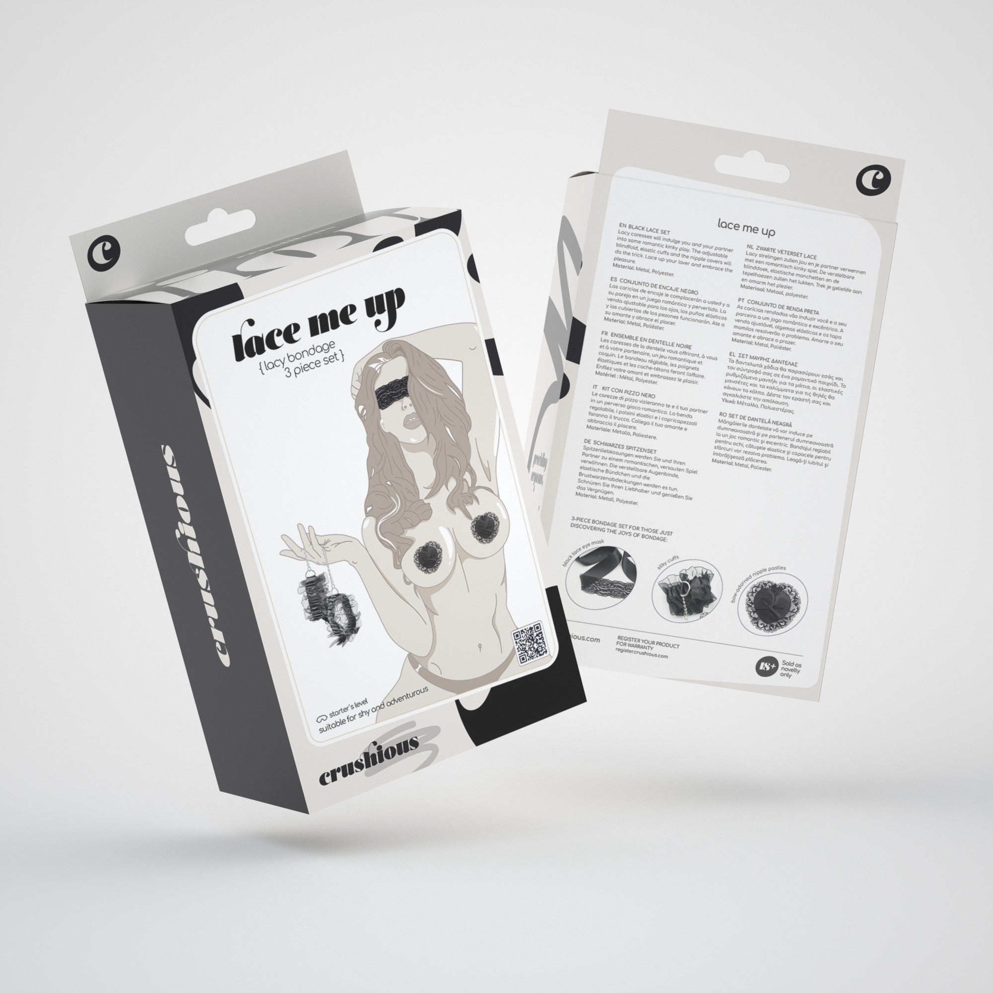 Kit BDSM de encaje "Átame" Curshious