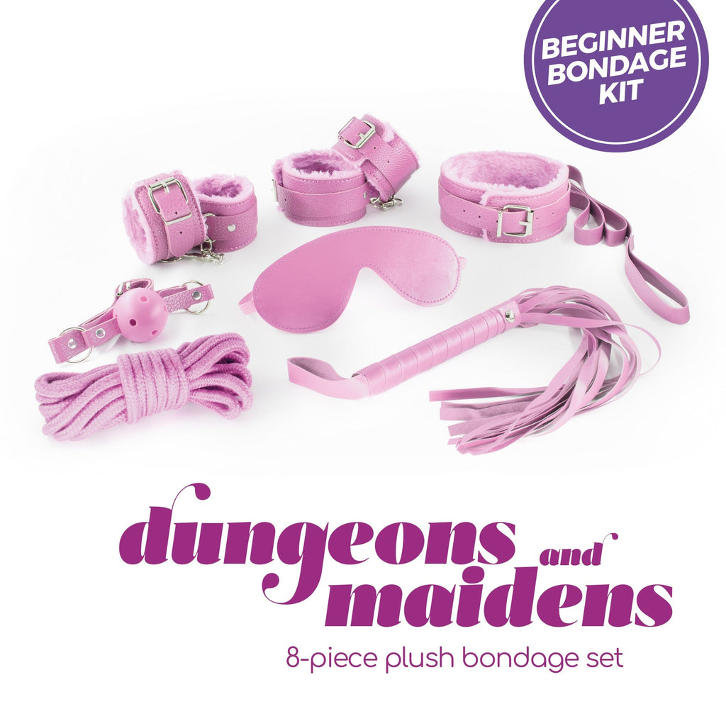 CRUSHIOUS | Dungeons & Maidens – Kit BDSM de 8 Piezas