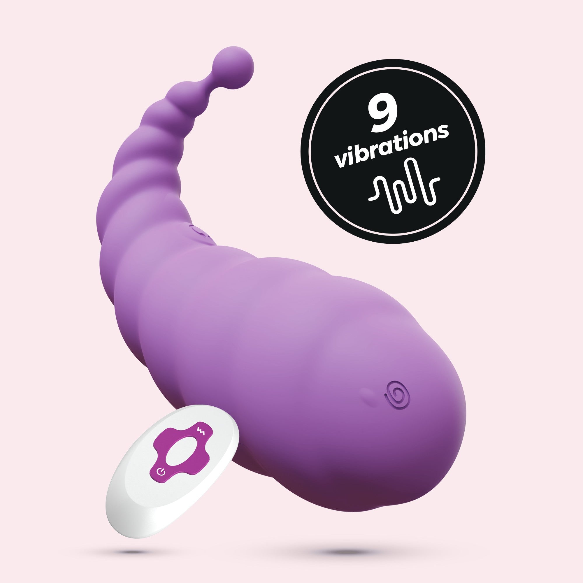 Vibrador inalámbrico recargable con control remoto Crushious Cocoon