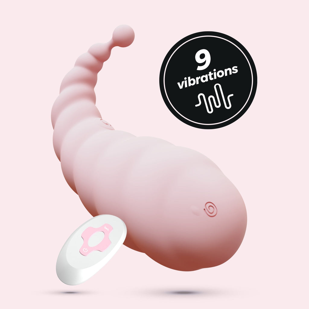 Vibrador inalámbrico recargable con control remoto Crushious Cocoon
