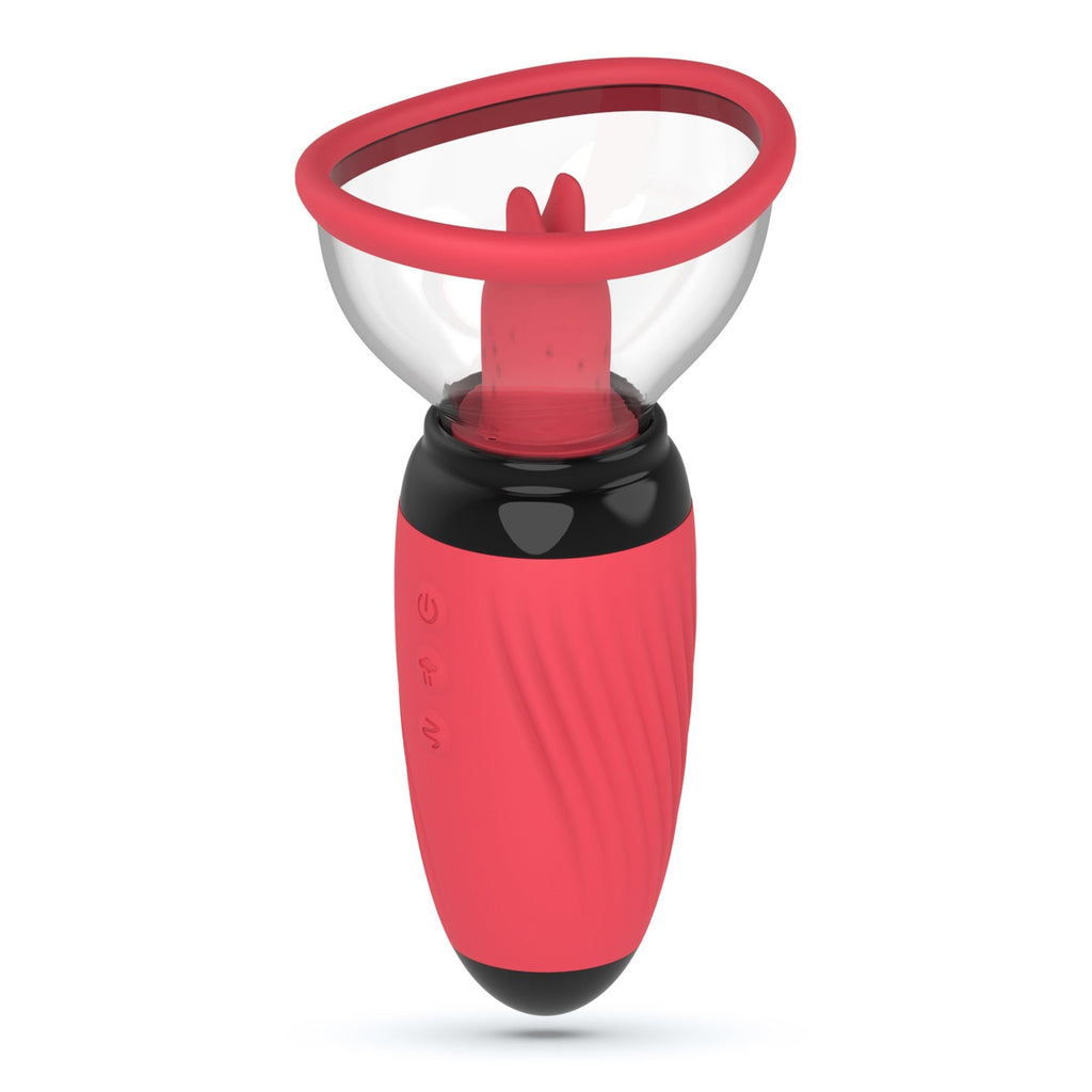 Estimulador de clítoris y pezones recargable Scarlet Crushious