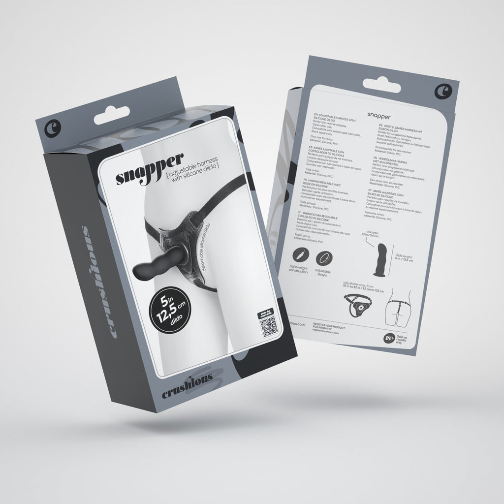 Consolador con correa Snapper Crushious