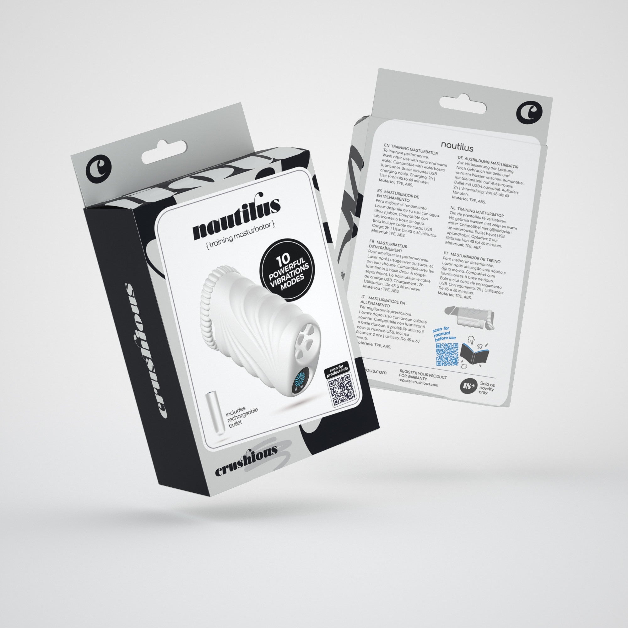 Masturbador de entrenamiento Nautilus Crushious