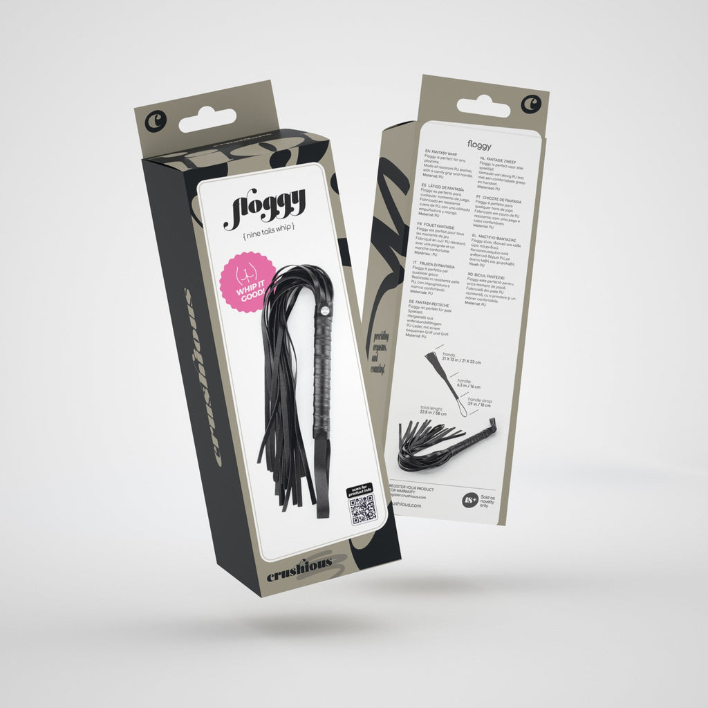 Látigo Floggy de nueve colas Aplastante