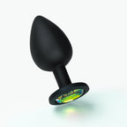 Crushious Camileo Pequeño plug anal con 4 joyas intercambiables