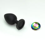 Crushious Camileo Pequeño plug anal con 4 joyas intercambiables