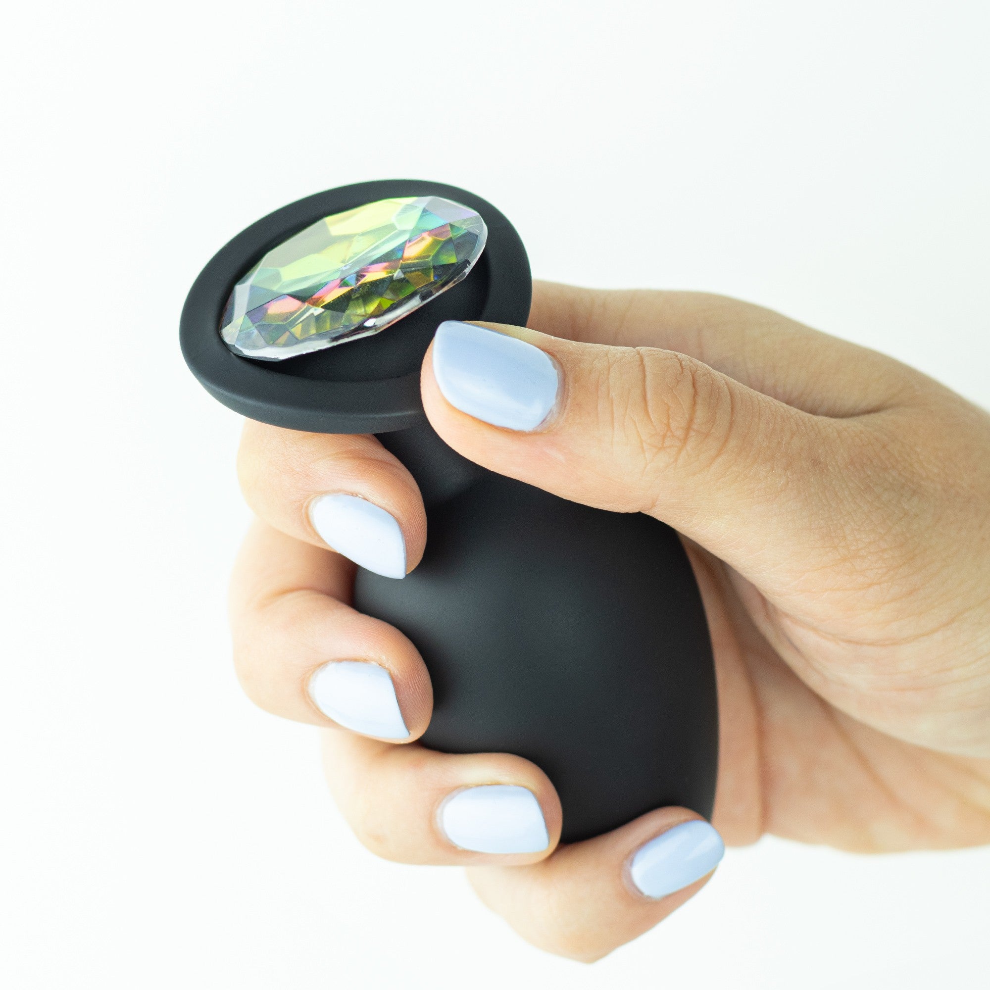 Crushious Camileo Pequeño plug anal con 4 joyas intercambiables